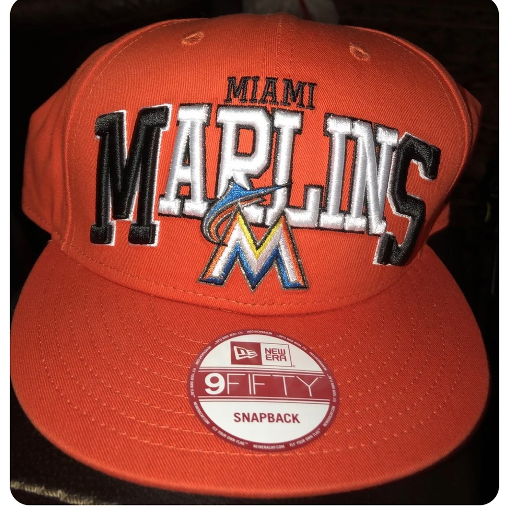 Miami Marlins Snapback Hat NWT